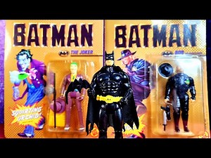 The Batman '89 Toybiz Action Figures ALL FEATURES SHOWN