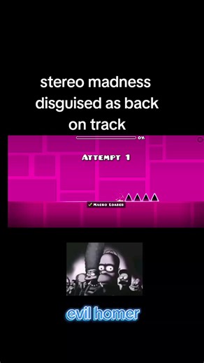 Geometry Dash Memes: Stereo Madness Meets Back on Track