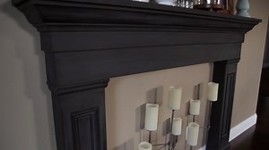 How to build an easy and affordable faux mantel by hand