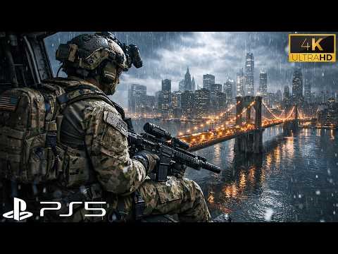 NATO Saves New York City at the Last Second | Battlefield Ultra Realistic 4K60FPS HDR Gameplay