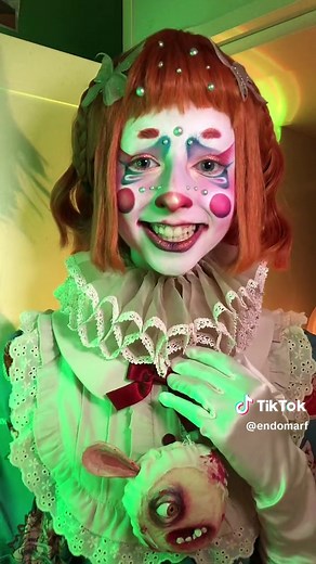 Original Character Clown Makeup Tutorial | Endomarf Makeup