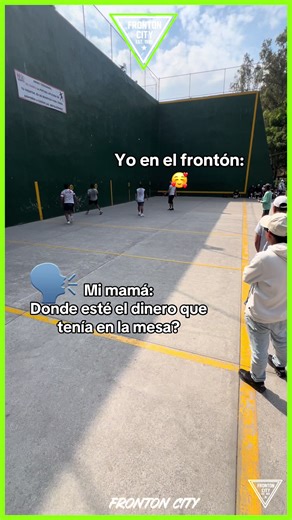 El frontón se convierte en una rutina ❤️👏 #fronton #frontonamano #frontonmexico #pelotari #humor