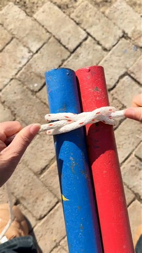 Constrictor Knot ❗️#knot #technique #rope