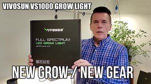 Unboxing of vivosun vs1000 LED grow light. My plans are to use Kratky non-circulating hydroponics or AutoPot self-watering grow methods, and run the light for 18 hours per day. Learn more: https://vivosun.com/search?type=product&q=vs1000 #garden #gardener #grower #light #plants #hydroponics | VIVOSUN