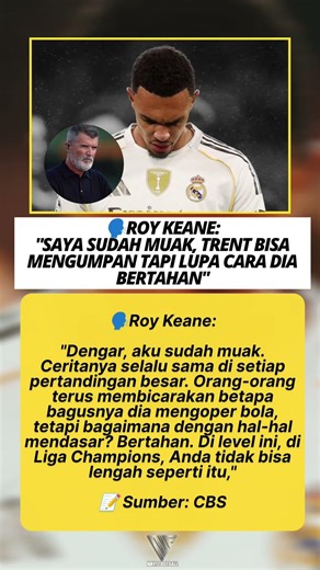 Roy Keane kesal dengan Trent A Arnold #shorts #football