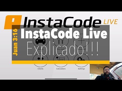 InstaCode Live!! explicando cómo funciona (advertencia video largo)