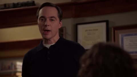 Why Jim Parsons looked so different in the Young Sheldon finale