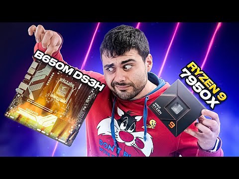 Poniendo a prueba la placa base B650 MÁS BARATA con un AMD Ryzen 7950X🔥🔥
