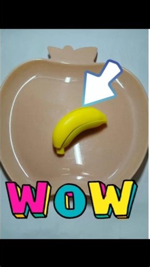 Satisfying Banana Toy Peeling & Cutting ASMR | Learn Colors and Fruit Names🍌
