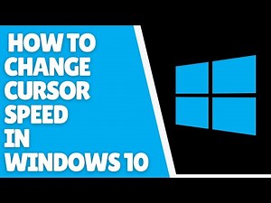 Windows 10 How To Change Cursor Speed