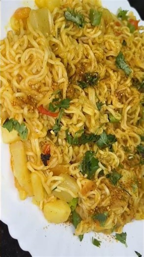 Aloo.Masala maggi recipe😍😍#trending #viral #food #maggi