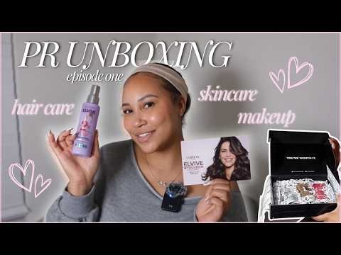 PR Unboxing + My Exact Steps to Get on PR Lists | Night Skincare Routine #branddeals