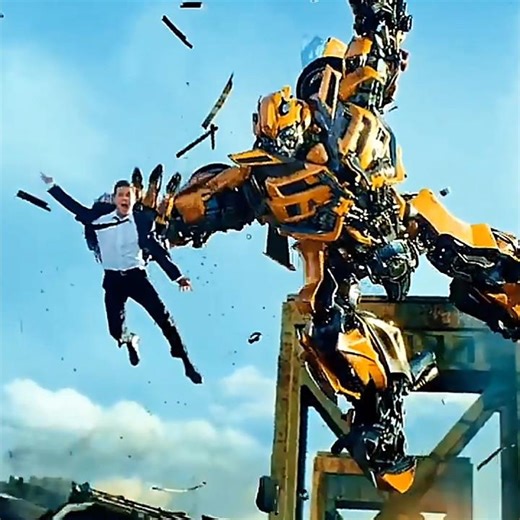 Robot Transformation Fight Scene 🔥 Epic Action Explosion | Best Sci-Fi Movie Clip #shorts #capcut