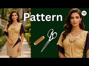 Turn Any Scarf into a Beautiful Dress – Beginner-Friendly Guide #sewing #diy