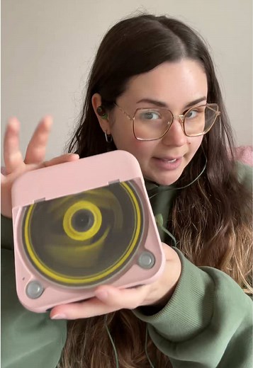 Colorful Portable CD Players for Music Lovers