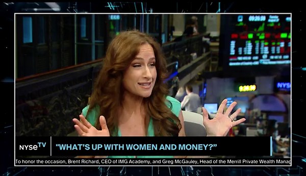 Alison Kosik, Author What's Up with Women and Money Joins NYSE TV Live