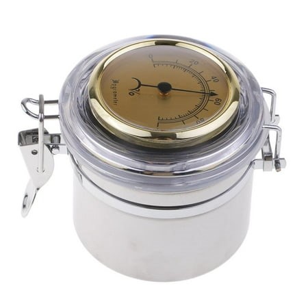Professional Stainless Steel with Hygrometer & Humidifier Moisture Humidity Pot Tank - Walmart.ca