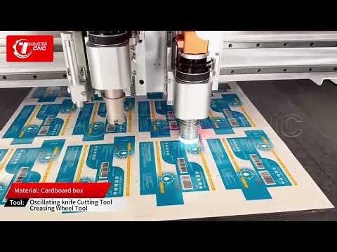 How to Make Custom Boxes in Minutes? | CNC Creasing & Oscillating Knife Cutting