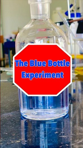 The Blue Bottle Experiment #chemistry #is #magic
