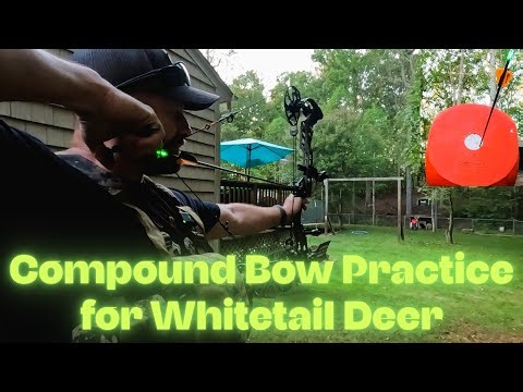Compound Bow Practice for Whitetail Deer | Pre-Season Bowhunting Prep