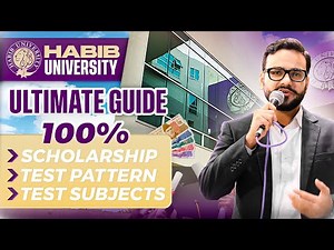HABIB UNIVERSITY | SCHOLARSHIP | TEST PATTERN | TEST SUBJECTS | HU TOPS DATES | HU SCHOLARSHIPS
