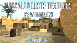 Upscaled Dust2 Textures 1.0 file