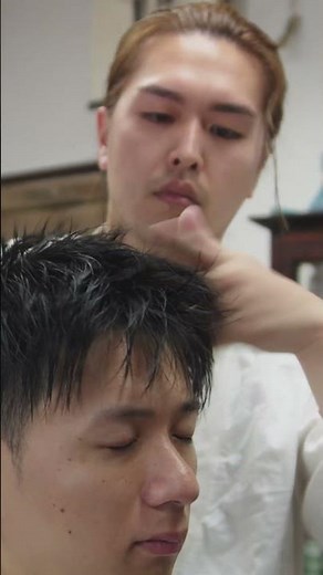 【Yamaguchi barber】Massage by a popular barber in Tokyo #genkikobayashi #asmr #massage