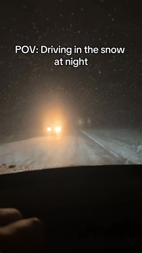 Jake Stadler on Instagram: "Hands at 10 and 2, no music. #Explore #foryou #snow #drivinginsnow #relatable"