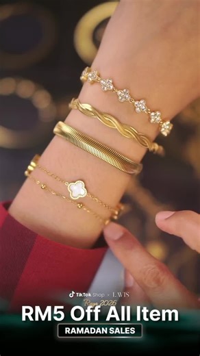 Lavis Orosca Bracelet Titanium Emas Barang Kemas Rantai Tangan Jewelry Hadiah Stainless Steel Anti Karat