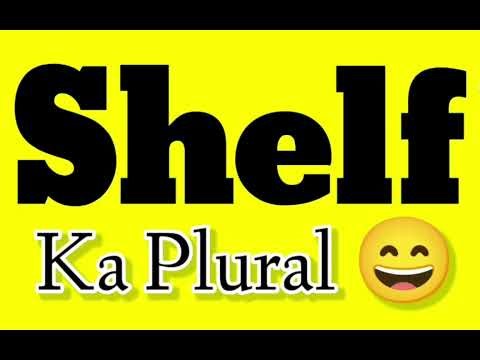 Shelf Ka Plural word | Shelf Ka Plural kya hai | Shelf Ka Plural