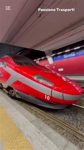 ETR.600 ripreso a TORINO PORTA SUSA sulla corsa Torino PT.Nuova-Venezia S.L.