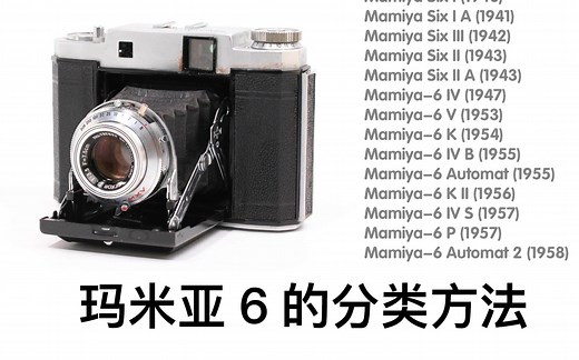 mamiya 6的分类方法