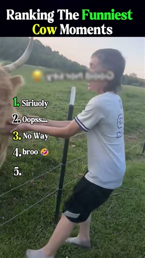 These Cows Are Comedians 😂 #animals #shorts #funnyvideos