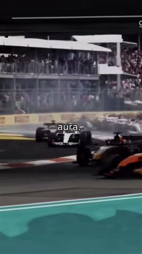 max verstappen in miami doing a 360 causally