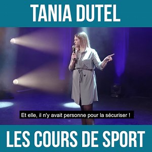 1.6M views · 7.3K reactions | On a tous un pote qui a détesté les cours de sport au collège comme Tania Dutel... mais du coup son sketch est juste à mourir de RIRE  | Zupdeco Campus Comedy Tour | Facebook