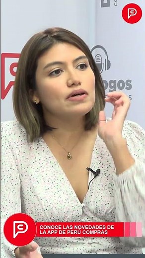 Funcionalidad de la App PERÚ COMPRAS para proveedores