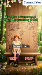 The New Adventures of Pippi Longstocking 1988: Then and Now #memories #history #tvshow #thenandnow Tamara Erin Klicman | Cinema.4you