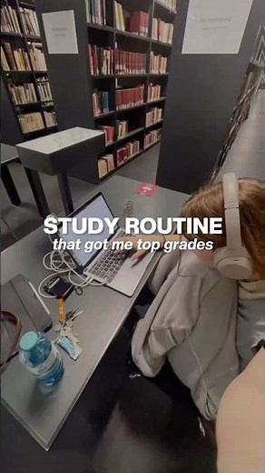 study routine that got me top grades 😌📚⭐️