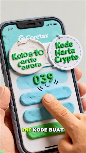 Crypto Profit? Input diCoretax SPT 2025,Kode Harta 039 + Penghasilan Final#fyp#crypto#coretax#pajak