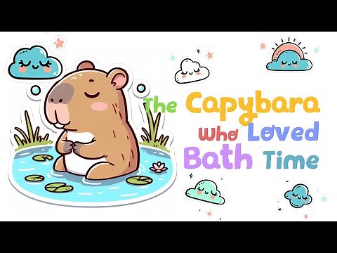 The Capybara’s Big Splash: A capybara story for kids ₍ᐢ•(ܫ)•ᐢ₎