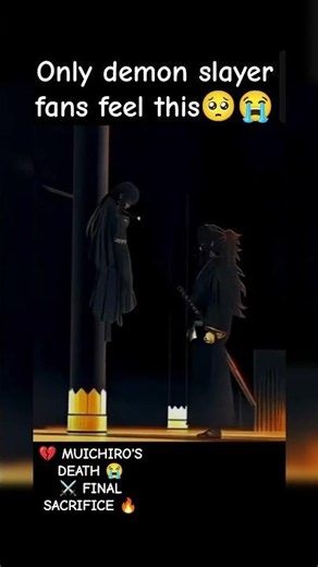 💔 Muichiro's Final Sacrifice 😭 | The Saddest Demon Slayer Moment