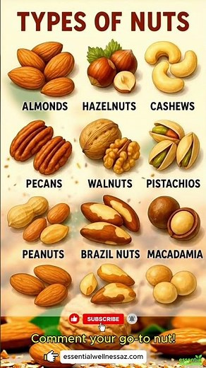 10 Types of Nuts Everyone Should Know