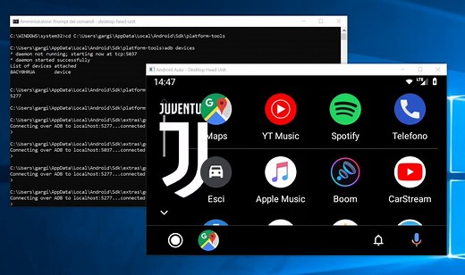 Come installare emulatore Android Auto sul pc