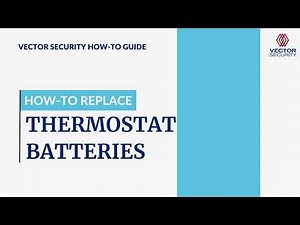 How-To Replace your Thermostat Battery