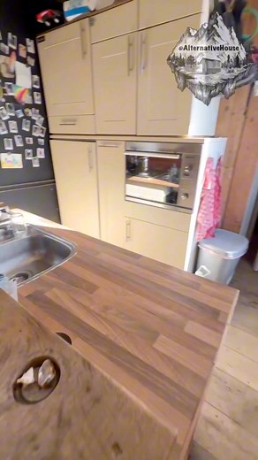 Large Truck Converted into Rustic House on Wheels | Alternativehouse