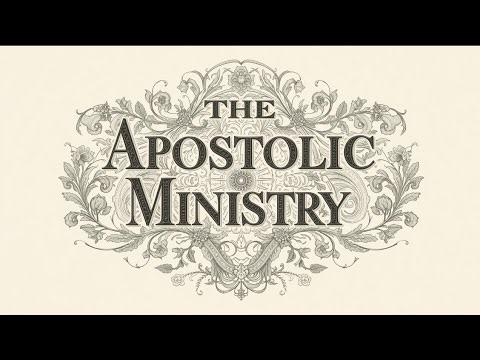 The Apostolic Ministry! (2).