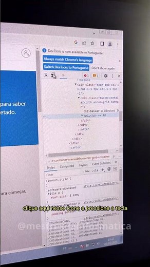 É ASSIM QUE BAIXA O WINDOWS 10 em qualquer pc #dica #pc #computador #informatica