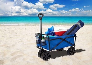 SUW-300 Large Folding Sports Utility Wagon - Seina Inc