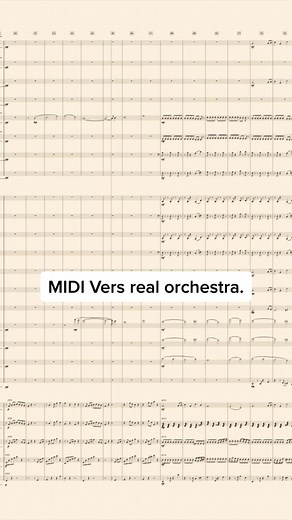 MIDI vs Live Orchestra Comparison