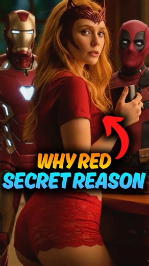 Marvel’s RED Color Mystery Finally Explained! #marvel #ironman #spiderman #shorts